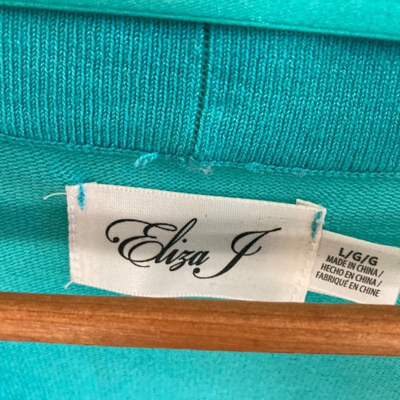 Eliza J Bolero size Large | Aqua Marine | Turquoise - Picture 2 of 3